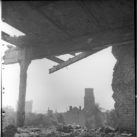 Negativ: Ruine, Dominicusstraße 5, 1951