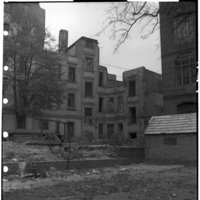 Negativ: Ruine, Feurigstraße 6, 1950