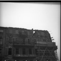 Negativ: Ruine, Friedrich-Wilhelm-Platz 17, 1953