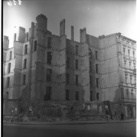 Negativ: Ruine, Gleditschstraße 72, 1950