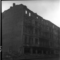 Negativ: Ruine, Gotenstraße 66, 1949