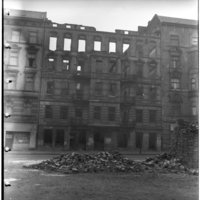 Negativ: Ruine, Katzlerstraße 12, 1950