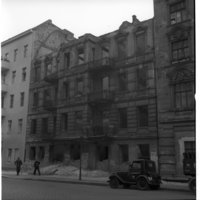 Negativ: Ruine, Katzlerstraße 12, 1952