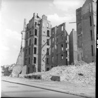 Negativ: Ruine, Luitpoldstraße 31, 1952