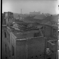 Negativ: Ruine, Motzstraße 17, 1950