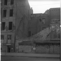 Negativ: Ruine, Motzstraße 17, 1952