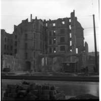 Negativ: Ruine, Potsdamer Straße 189, 1952
