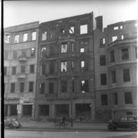 Negativ: Ruine, Potsdamer Straße 193, 1950