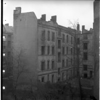 Negativ: Ruine, Rembrandtstraße 12, 1950