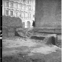 Negativ: Ruine, Steinmetzstraße 15, 1952