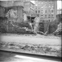Negativ: Ruine, Steinmetzstraße 74, 1953
