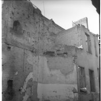 Negativ: Ruine, Wartburgstraße 41, 1951
