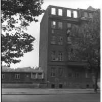 Negativ: Ruine, Wexstraße 9, 1952