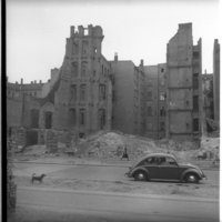 Negativ: Ruine, Winterfeldtstraße 43, 1952