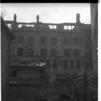 Negativ: Ruine, Wormser Straße 11, 1952