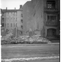 Negativ: Gelände, Barbarossastraße 31, 1951