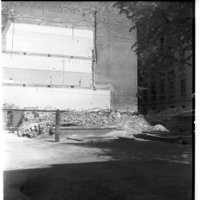 Negativ: Gelände, Hohenstaufenstraße 3, 1951