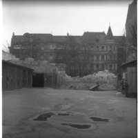 Negativ: Gelände, Ringstraße 54, 1952
