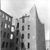 Negativ: Ruine, Barbarossastraße 46, 1953