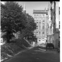 Negativ: Ruine, Kolonnenstraße 26, 1950