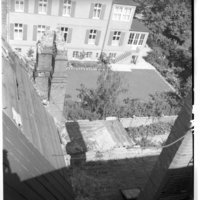 Negativ: Ruine, Maienstraße 1, 1952