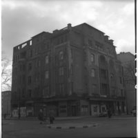 Negativ: Ruine, Martin-Luther-Straße 60, 1956
