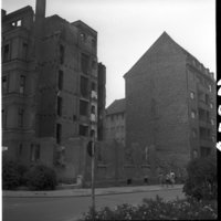 Negativ: Ruine, Nymphenburgerstraße 6, 1953