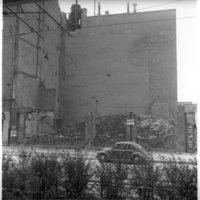 Negativ: Trümmer, Bülowstraße 23, 1953