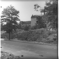Negativ: Trümmer, Kundrystraße 4-5, 1950