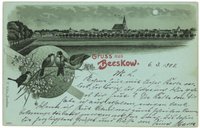 Beeskow: Stadtansicht von Nordwesten