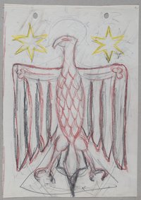 Neues Adler-Wappen der Stadt Drossen [Ośno Lubuskie]