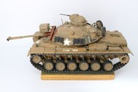 Modell des Panzers M48 A3, Deutschland, März 1987
