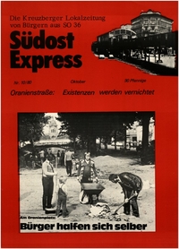Südost Express : Die Kreuzberger Lokalzeitung von Bürgern aus SO 36; Nr. 10/80 Oktober