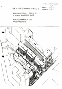 Informations-Material: Seniorenwohnhaus Köpenicker Str. 190-193