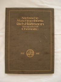 Buch "Sächsische Maschinenfabrik vorm. Richard Hartmann Aktiengesellschaft Chemnitz"