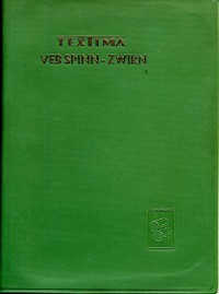 Taschenbuch "Textima - VEB Spinn- und Zwirnereimaschinenbau Karl-Marx-Stadt"
