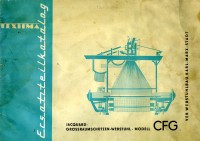 Heft "Jacquard-Grossraumschützen-Webstuhl Modell CFG"