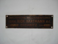 Schild: Sächsische Maschinenfabrik Chemnitz