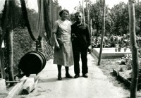 Fischer Hermann Witte mit seiner Frau