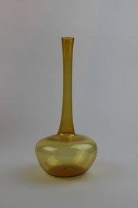 Bernsteinfarbene Vase