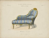 "Méridienne (Genre Louis XV.)", aus: Le Garde-meuble