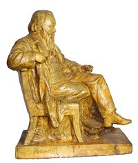 Sitzstatuette "Johannes Brahms"