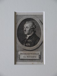 Porträt von Friedrich Wilhelm von Rohdich (1719-1796)