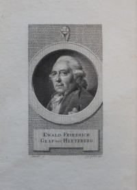 Porträt von Ewald Friedrich Graf von Hertzberg (1725-1795)