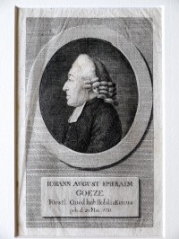 Porträt von Johann August Ephraim Goeze (1731-1793)