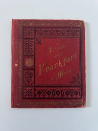 Verlag Gerhard Blümlein & Co, Album von Frankfurt am Main, 33 Lithographien als Leporello, ca. 1895