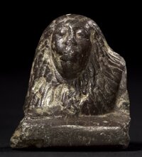 Mähnensphinx mit dem Gesicht des Pharao Amenemhet II. oder III.