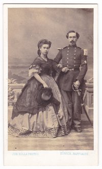 Louise Cosulich von Pecine, geb. Sitterding als Mathilde und Wilhelm Rosner als Wilhelm Tell (März 1863)