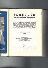 Jahrbuch des deutschen Bergbaus 1953