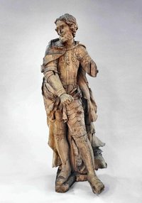 Statue eines Johanniter-Ritters
